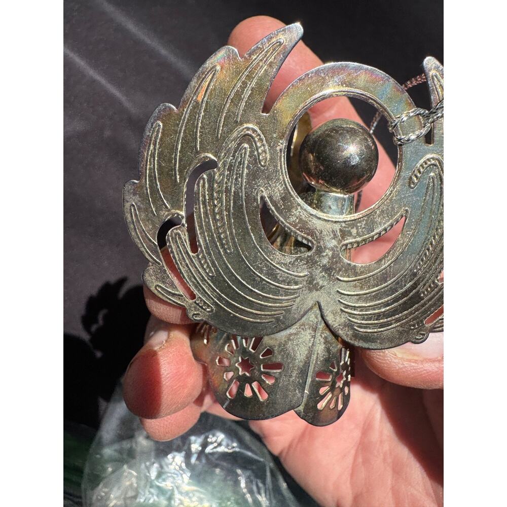 Godinger Silver Art Angel Christmas Ornament Musical Angel -OR3 - Picture 6 of 10